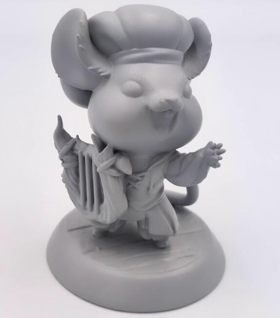 High Detailed Estora Minerva statue 3d printed in high detail resin.