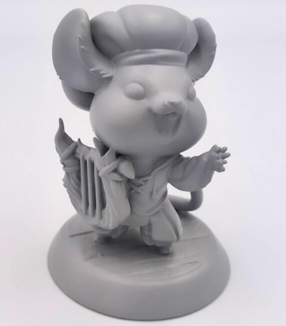 High Detailed Estora Minerva statue 3d printed in high detail resin.