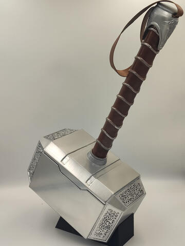 A cinematic-quality prop replica featuring professional 3D printing, hand-painted weathering, and intricate laser-engraved details—designed for film production, high-end collectors, and screen-accurate cosplay.